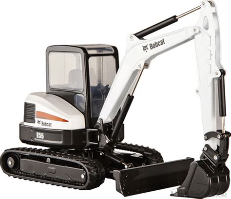 bobcat e55 mini excavator toy|digging depth for mini excavators.